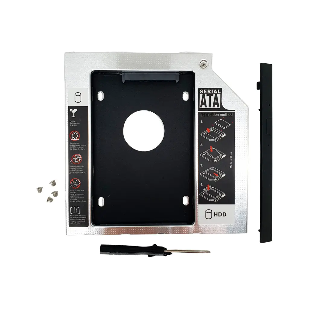 Caddy 9.5mm a SATA