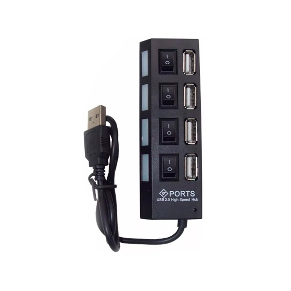 HUB USB 2.0 4 PORTS