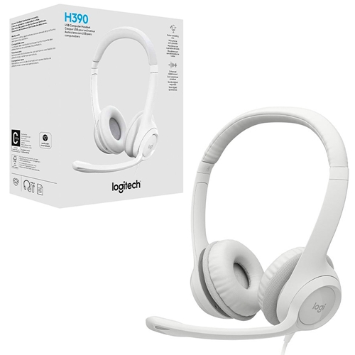 Logitech H390 Blanco USB
