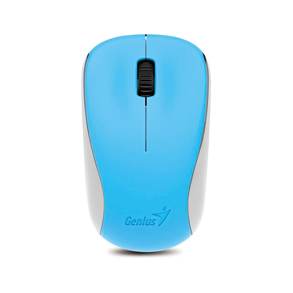 Mouse Genius NX-7000 Inalambrico Azul Con Blanco