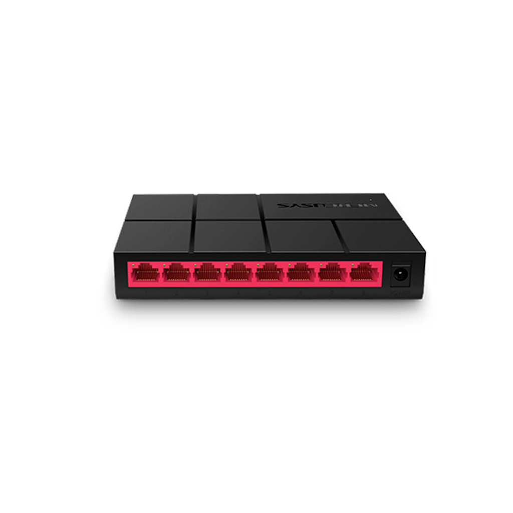 Switch Mercusys de escritorio de 8 puertos Gigabit MS108G