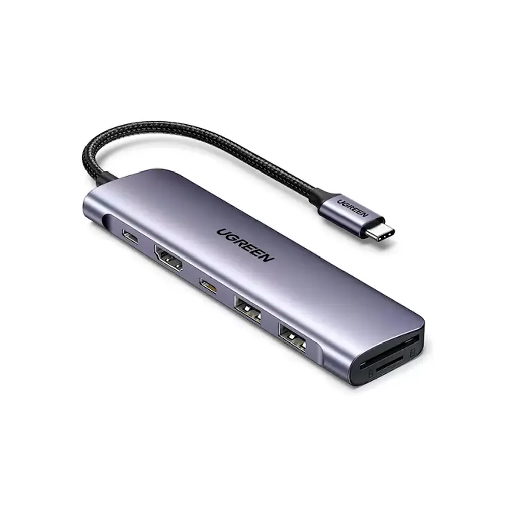 Hub Adaptador 7 En 1 USB