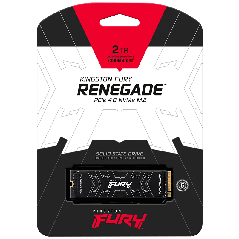 Unidad Sólida M.2 kingston FURY RENEGADE 2TB
