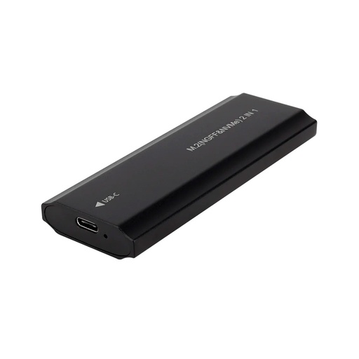 Caja Disco Ssd 2 En 1 M2 Tipo C 3.1 10gbps