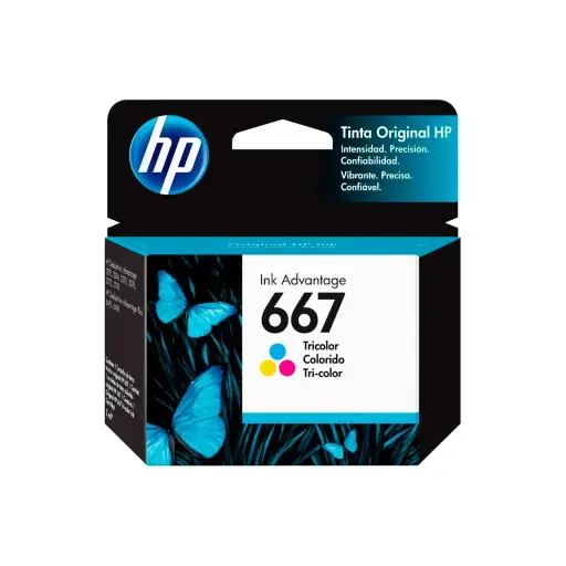 Cartuchos HP 667 Color