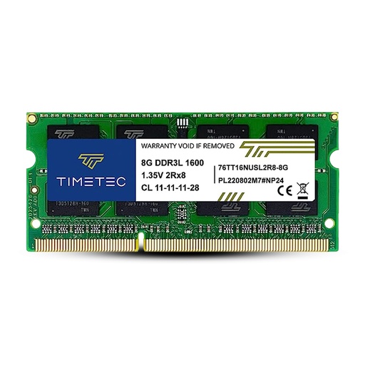 Ram Ddr3l 8gb 12800mhz Portatil