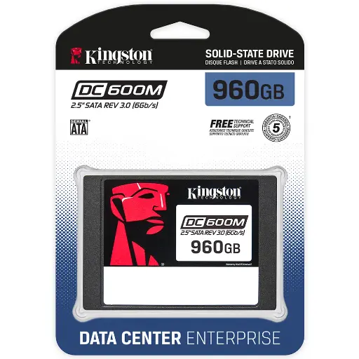 Ssd 960g Dc600m 2.5” Enterprise Sata