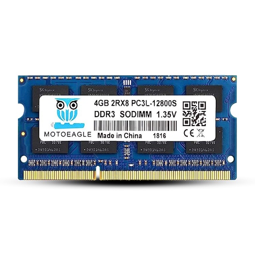 Ram Ddr3l 4gb 12800mhz Portatil