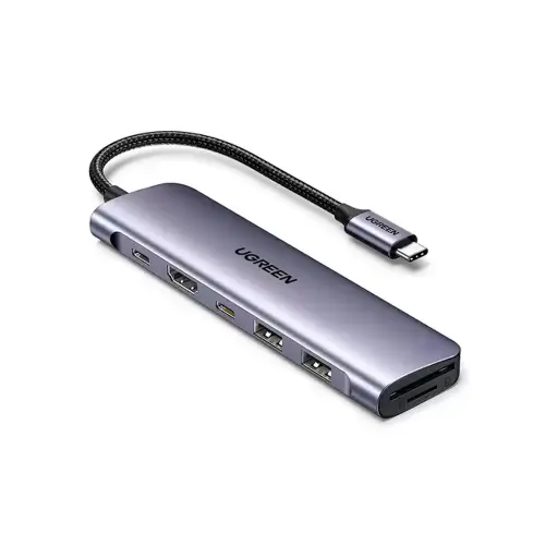 Hub Adaptador 7 En 1 USB