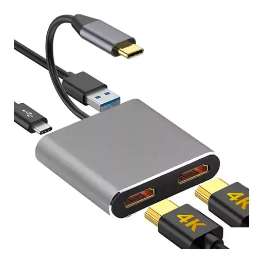 Hub Adaptador 4K 4 En 1