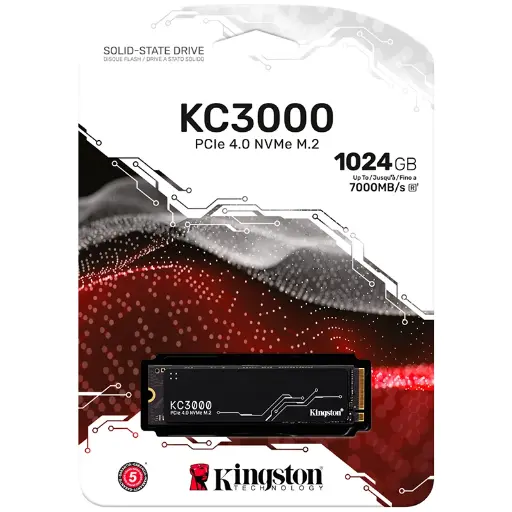 Kingston KC3000 1024GB 7.000/6.000MB/s (DRAM 1GB)